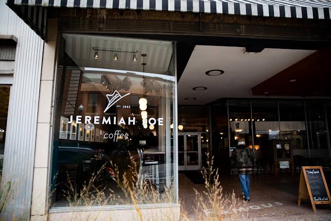 The setting for the Starved Rock Trees workshop at Jeremiah Joe Coffee